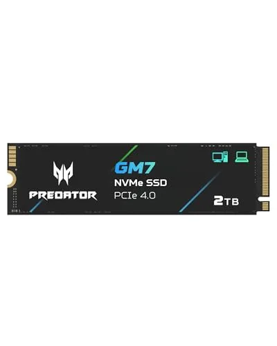 Acer Predator GM7 – 2 TB NVMe SSD PCIe 4.0