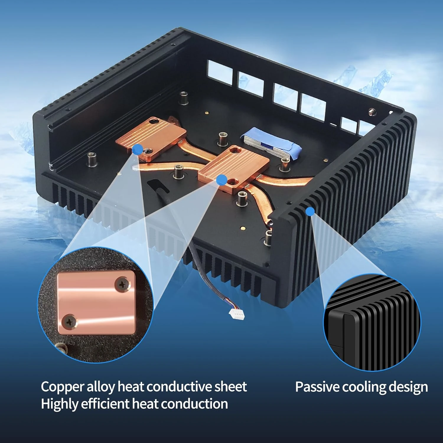CWWK Intel 150 10GBE RJ45 Passive Kühlung