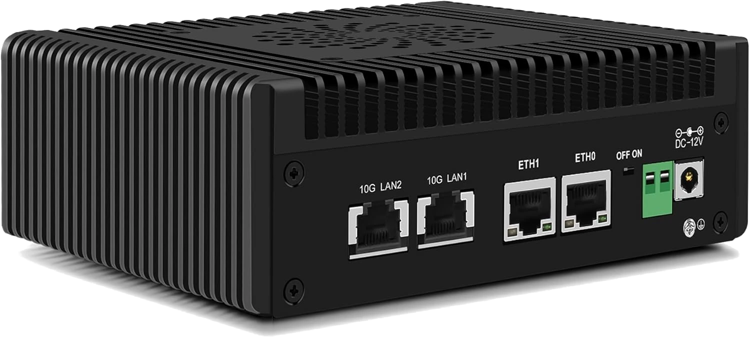 CWWK Intel 150 10GBE RJ45 Front