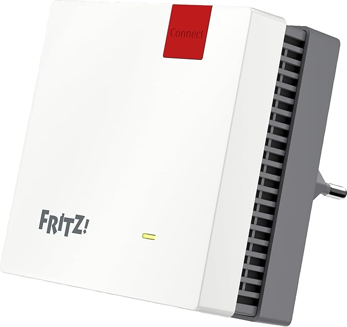 FRITZ!Repeater 1200 AX für bessere WLAN-Abdeckung mit Wi-Fi 6 im kompakten Design.