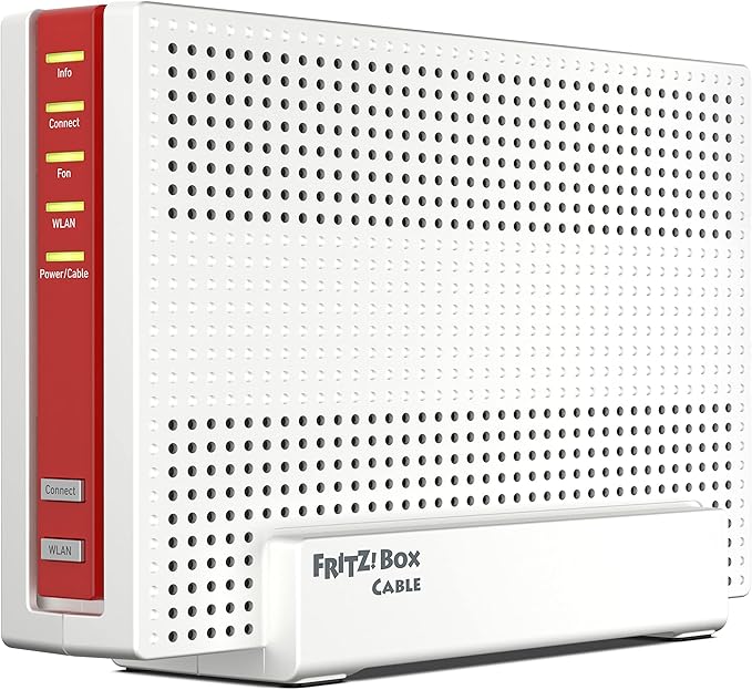 FRITZ!Box 6690 Cable Router für Kabel-Internet mit Wi-Fi 6 und Gigabit-Performance.