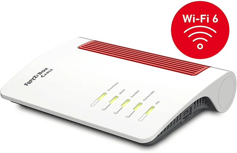 FRITZ!Box 6660 Cable Kabelrouter mit Wi-Fi 6 Ansicht