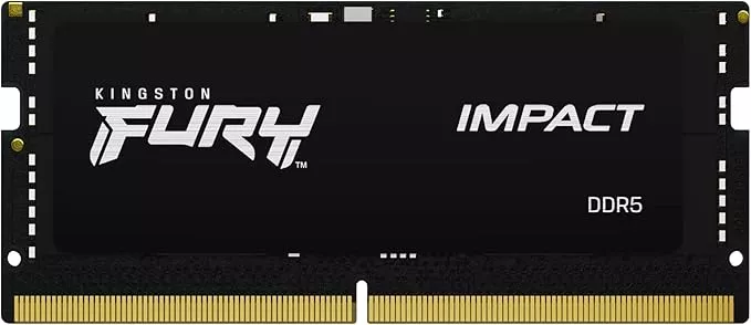 Kingston Impact DDR5-6400 CL38 16GB SODIMM Kit für Laptop, NAS und Homelab