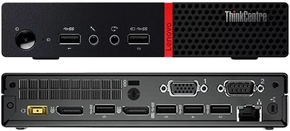 Lenovo ThinkCentre M710q Port - Günstiger Homelab Server