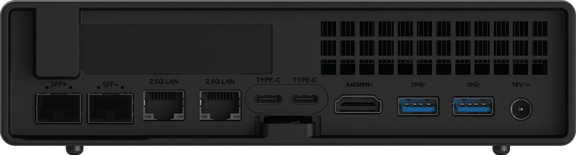 Minisforum MS-A2 Rückseite Picture