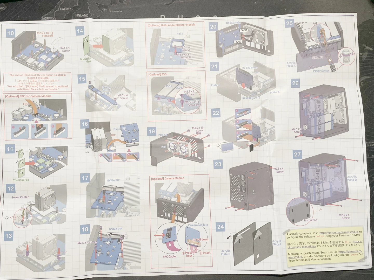 Pironman 5 NVMe Raspberry Pi Anleitung