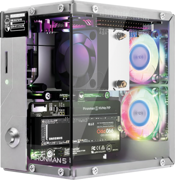 Pironman 5 NVMe Raspberry Pi Gehäuse