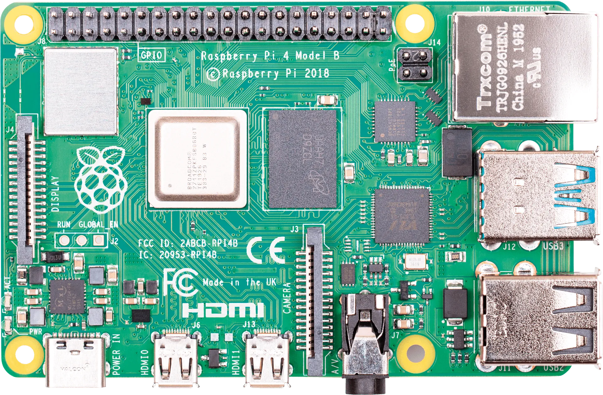 Raspberry PI 4 (8 GB) - Einplatinencomputer