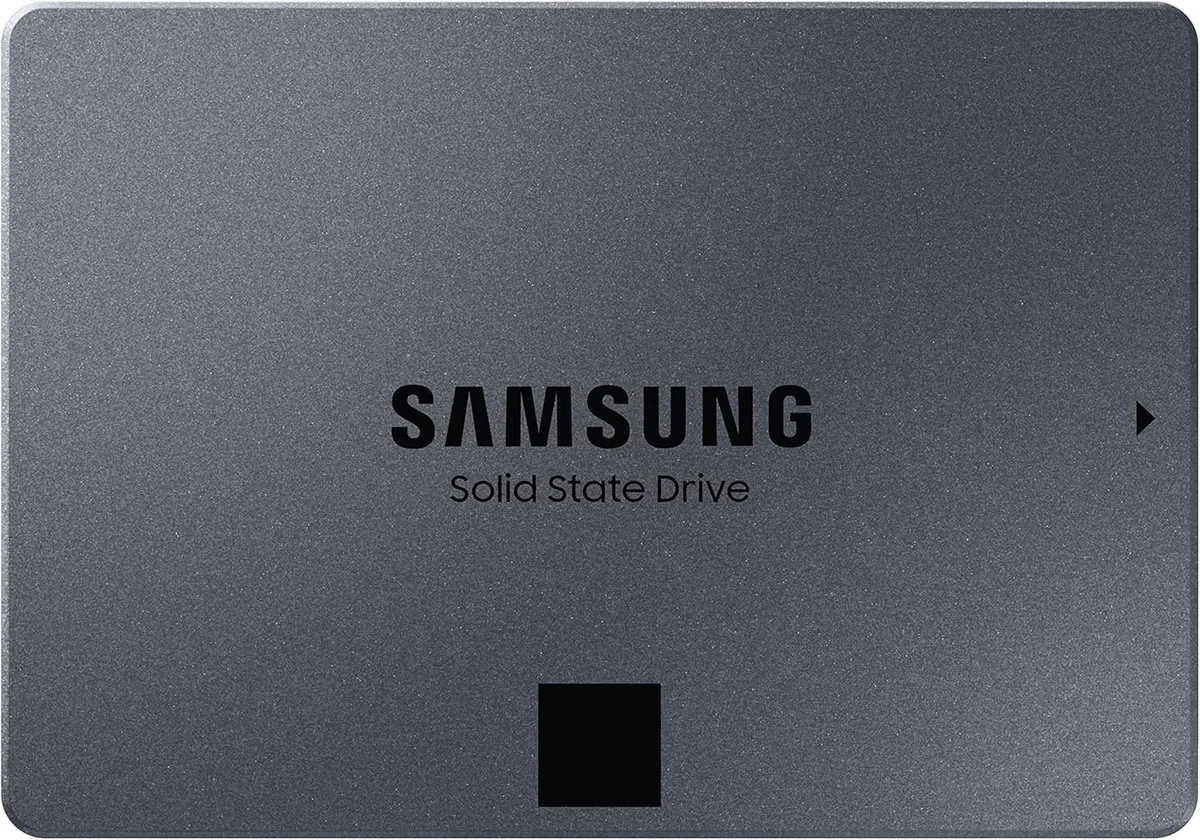 Samsung 870 QVO SATA III 2,5 Zoll SSD, 1 TB, 560 MB/s Lesen, 530 MB/s Schreiben, Interne SSD, schnelle Festplatte als Er