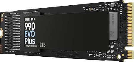 Samsung 990 EVO Plus NVMe M.2 SSD 2TB – PCIe 5.0 Festplatte für Gaming, Laptops und High-Performance Computer.