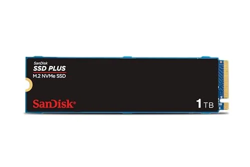 SanDisk SSD PLUS – 1 TB NVMe SSD PCIe 3.0