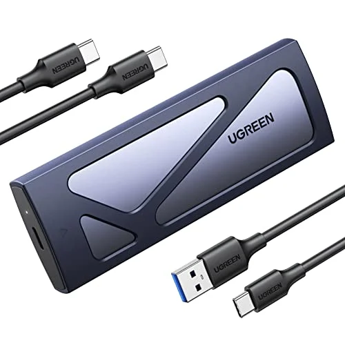 UGREEN M.2 NVMe Gehäuse (USB-C, 10 Gbit/s, werkzeuglos)