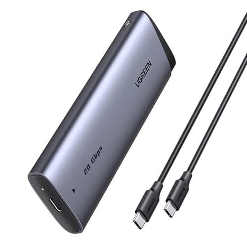 UGREEN M.2 NVMe/SATA Gehäuse (USB-C, 20 Gbit/s)