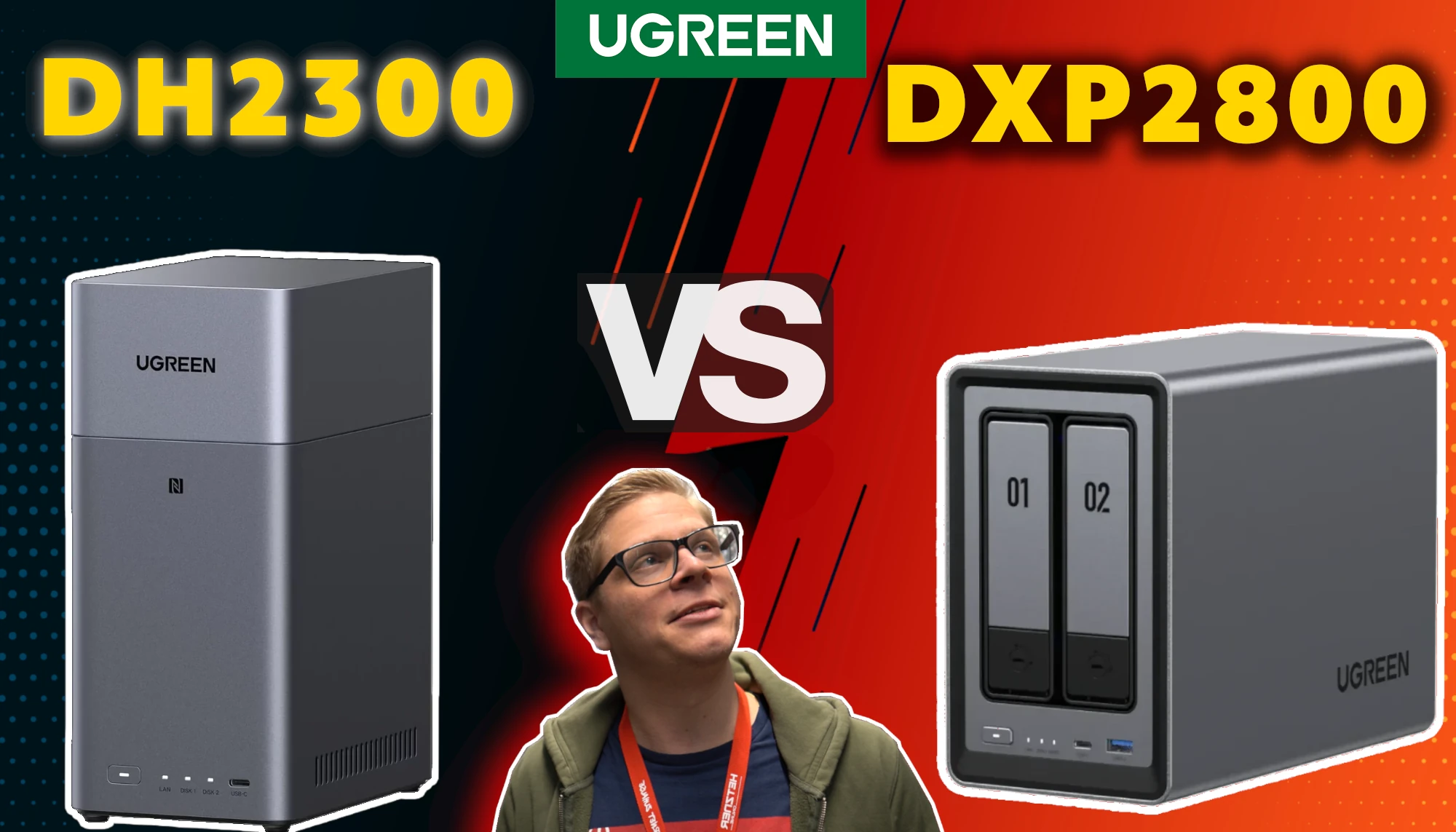 Du kannst dich nicht entscheiden, ob du zum DH2300 oder zum DXP2800 NAS von UGreen greifen sollst? Wir erleichtern dir mit Fakten, Informationen und direkten Vergleichen deine Entscheidung. Beide Systeme haben Ihre Vor- & Nachteile, wobei Nachteile ist weit ergeholt.